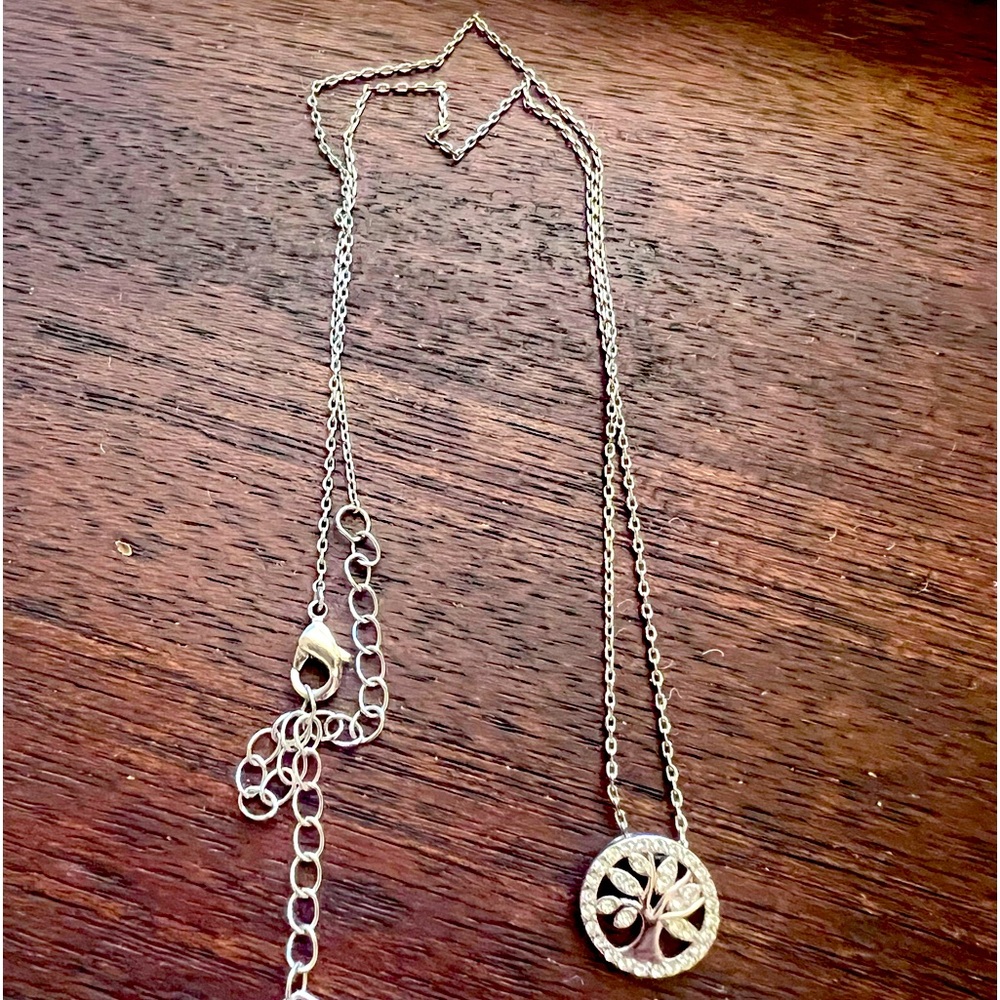 TSC Swarovski Tree of Life Necklace, NIB